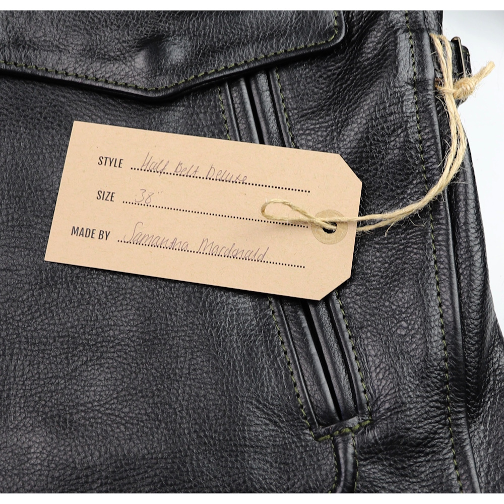 Aero Half Belt Deluxe Blackened Brown Vicenza horsehide QT4 name tag IG square.jpg