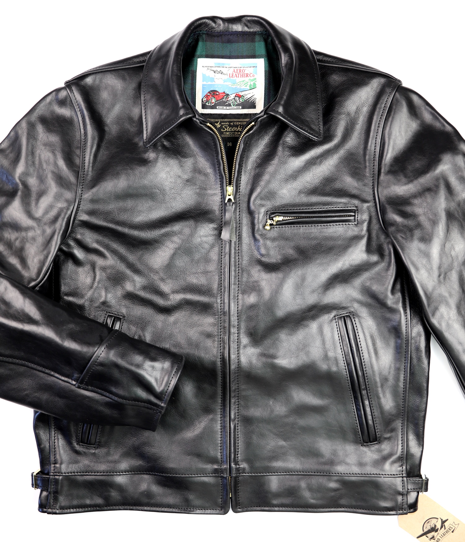 Aero Highwayman Black Badalassi Cowhide K1M front.jpg