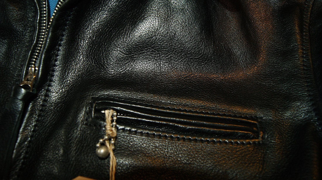 Aero Highwayman Black Vicenza Horsehide chest pocket.jpg