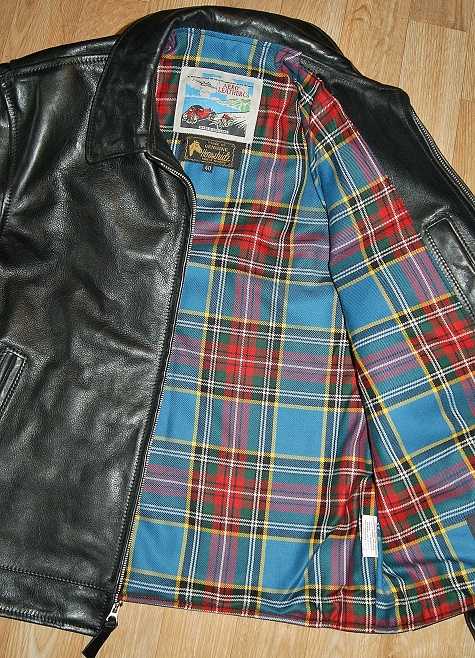 Aero Highwayman Black Vicenza Horsehide MacBeth Modern tartan lining.jpg