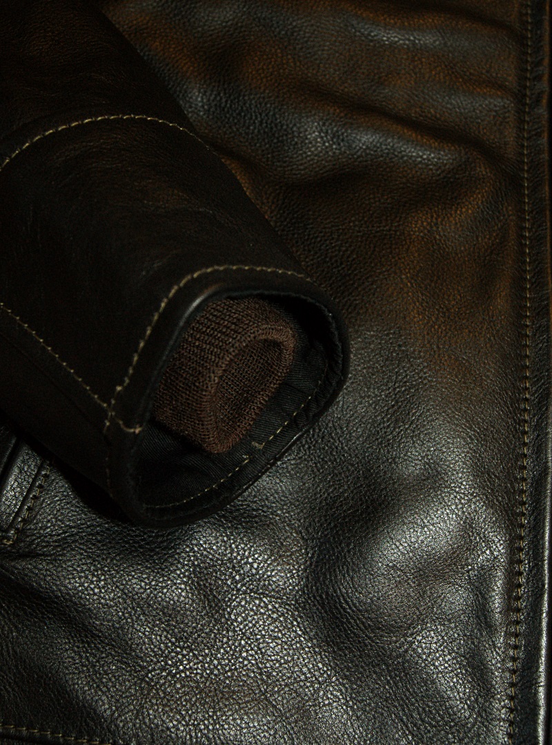 Aero Highwayman Blackened Brown Vicenza Shearling cuff.jpg