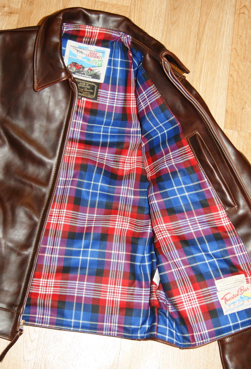 Aero Highwayman Brown CXL FQHH HJ6 St. Andrews tartan lining.jpg