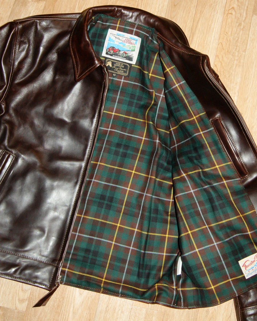 Aero Highwayman Brown CXL FQHH T48X Buchanon Hunting Modern tartan.jpg