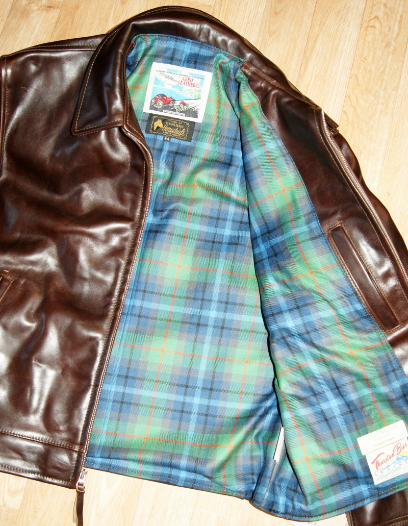 Aero Highwayman Brown CXL FQHH WP89 New York City tartan lining.jpg