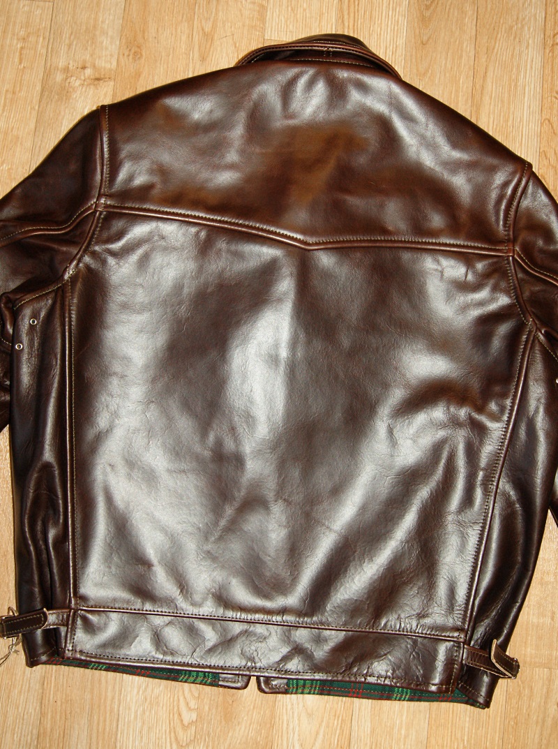 Aero Highwayman Brown CXL Steerhide 40 BP3 back.jpg