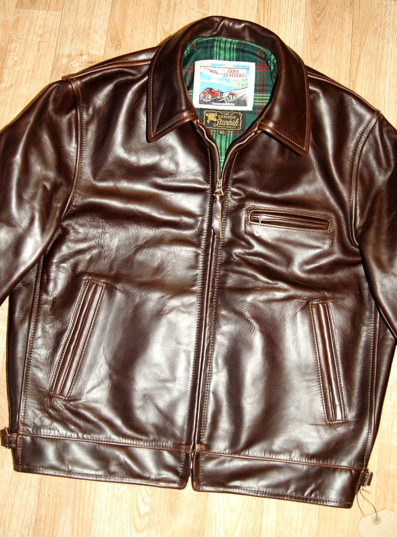 Aero Highwayman Brown CXL Steerhide 40 BP3 front.jpg