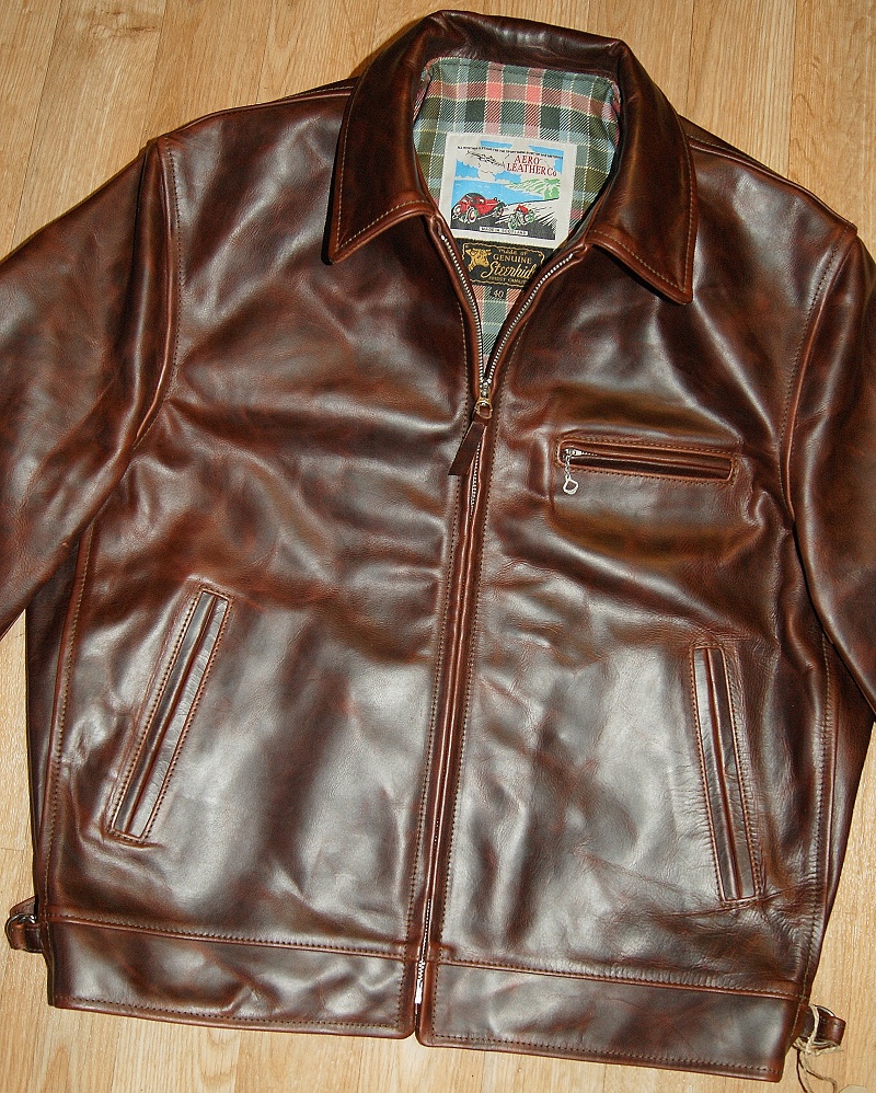 Aero Highwayman Brown CXL Steerhide 40 front.jpg