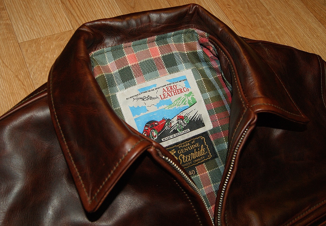 Aero Highwayman Brown CXL Steerhide 40 tag.jpg