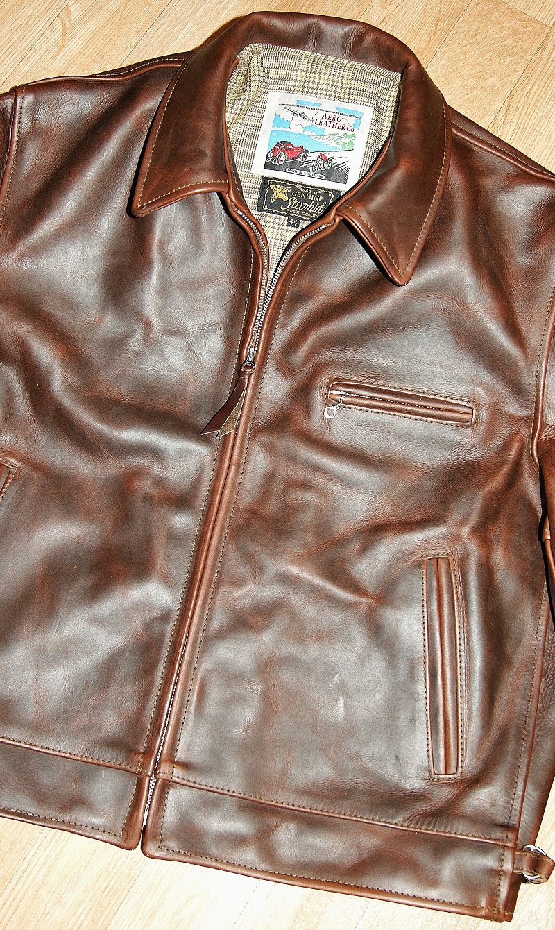 Aero Highwayman Brown CXL Steerhide 44 front.jpg