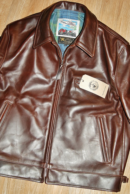 Aero Highwayman Brown CXL Steerhide 44 front.jpg