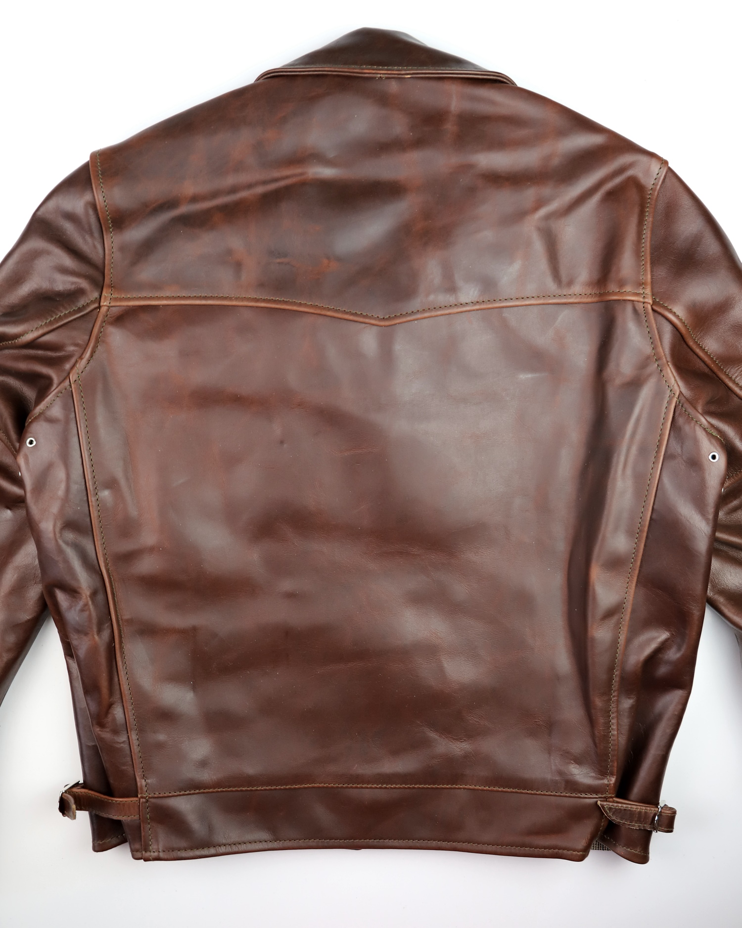 Aero Highwayman Brown CXL Steerhide DB4 back.jpg