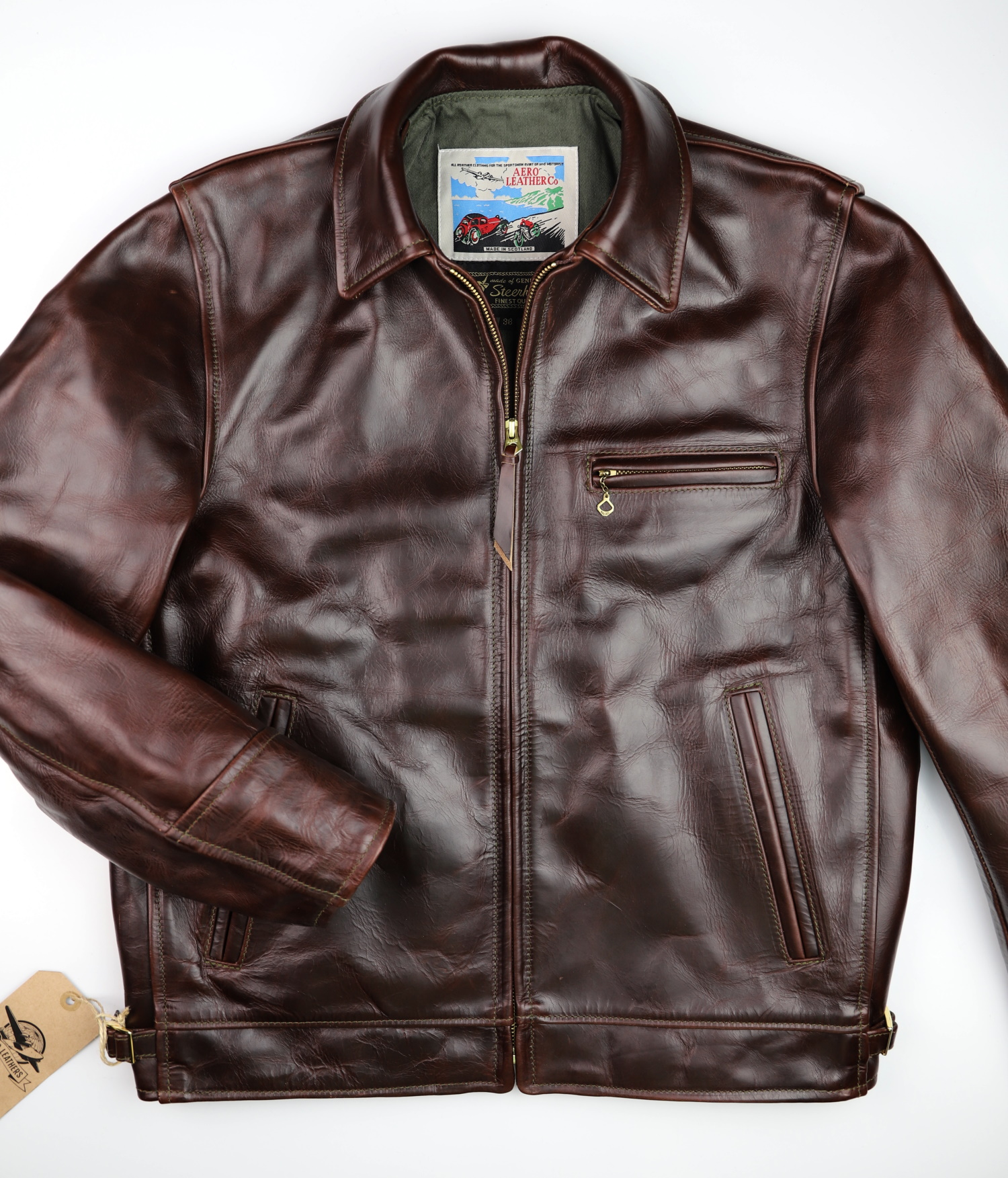 Aero Highwayman Brown CXL Steerhide GA7 front.jpg