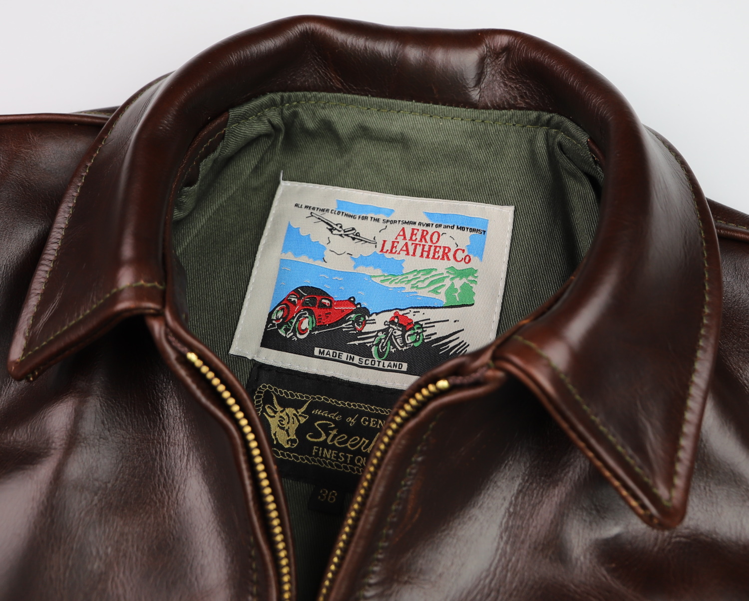 Aero Highwayman Brown CXL Steerhide GA7 tag.jpg