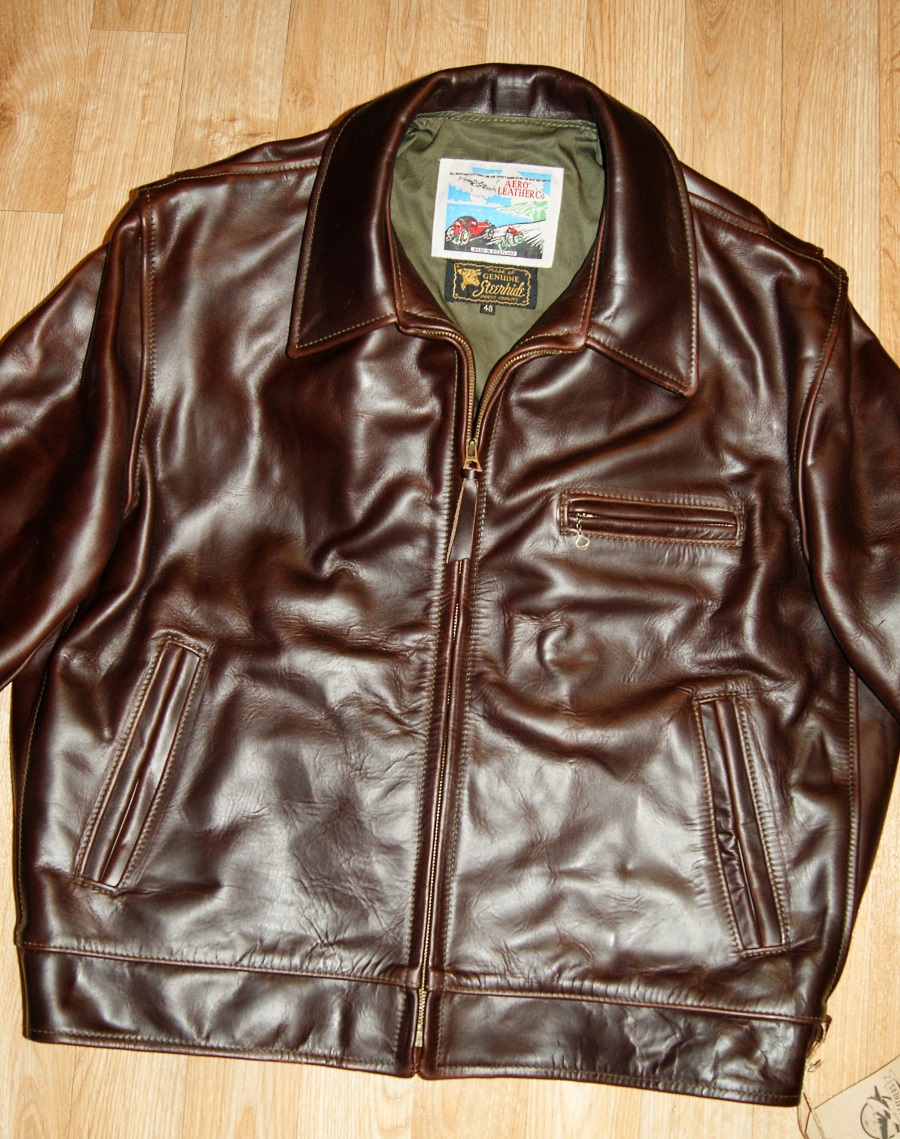 Aero Highwayman Brown CXL Steerhide LZ2 front.jpg