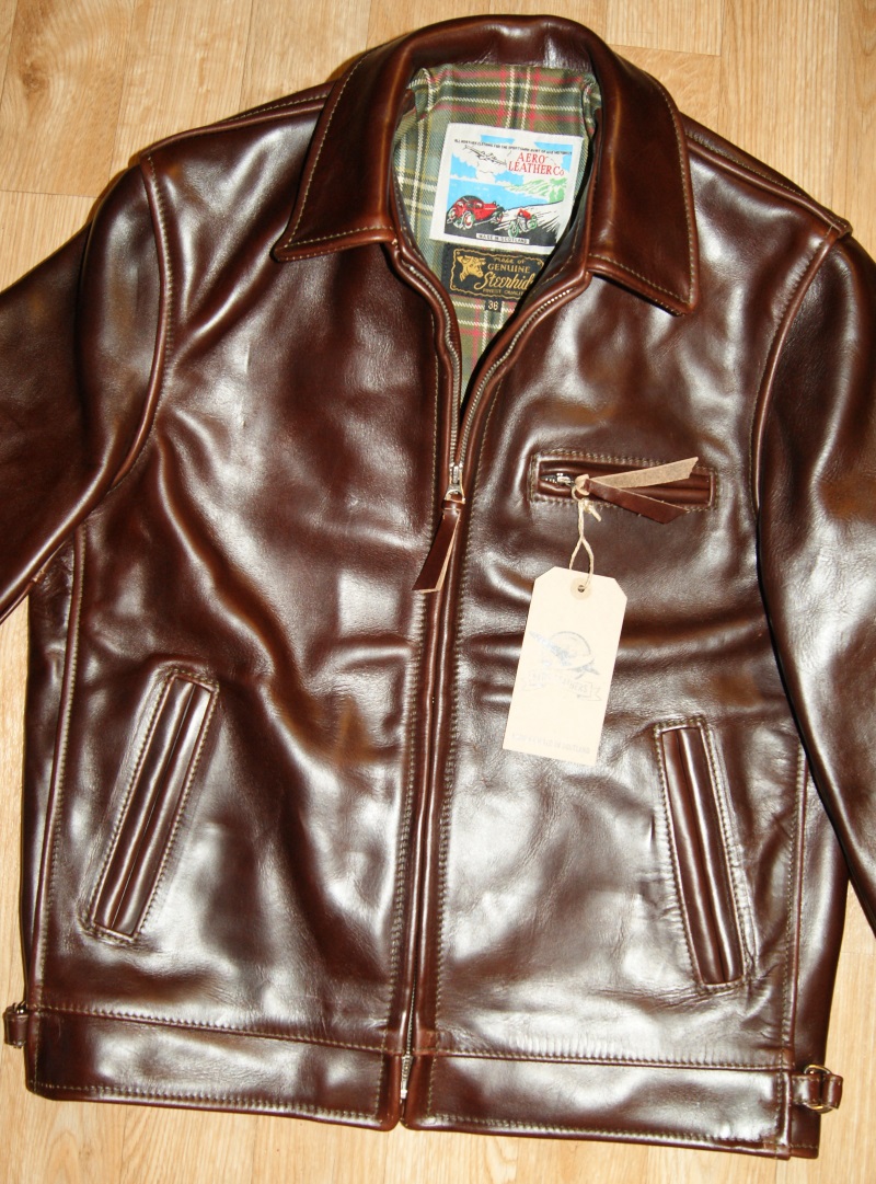 Aero Highwayman Brown CXL Steerhide Q3 front.jpg