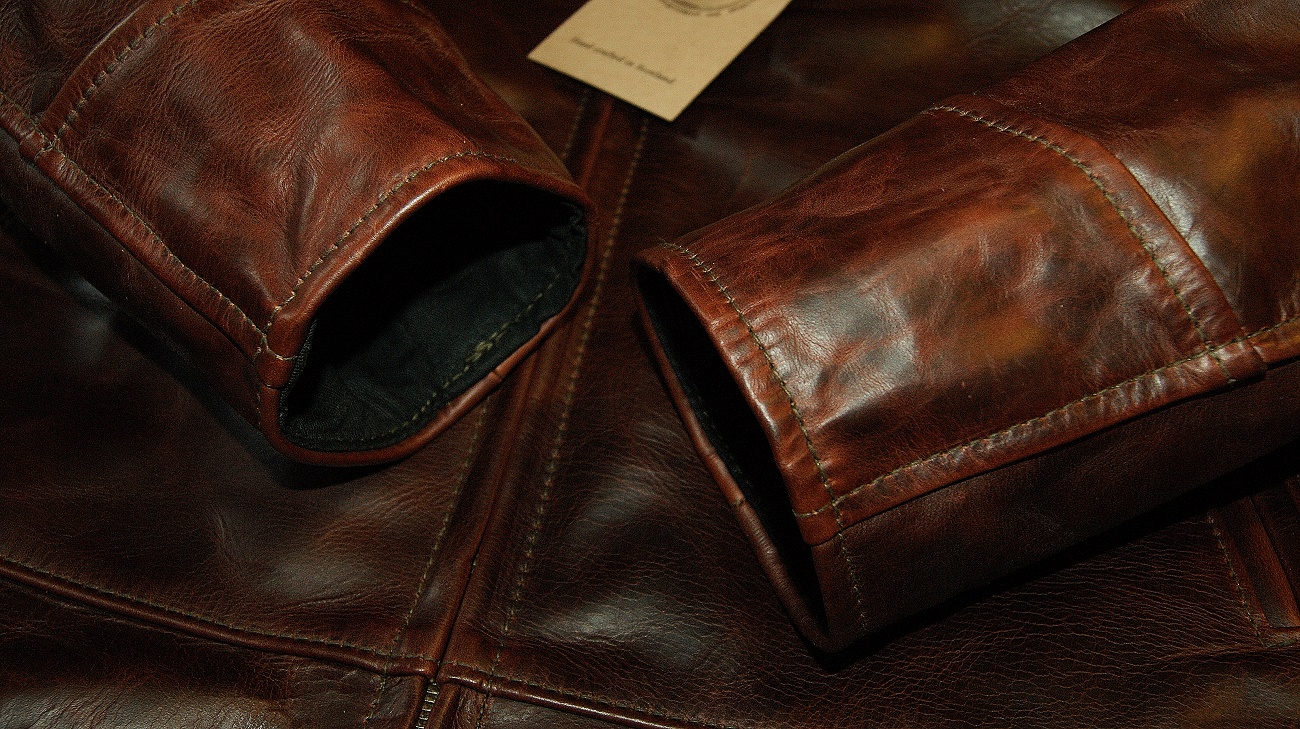 Aero Highwayman Brown CXL Steerhide size 40 cuffs.jpg