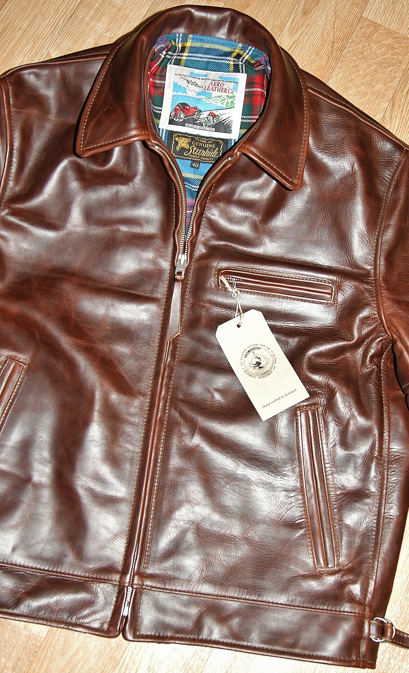 Aero Highwayman Brown CXL Steerhide size 40 front.jpg