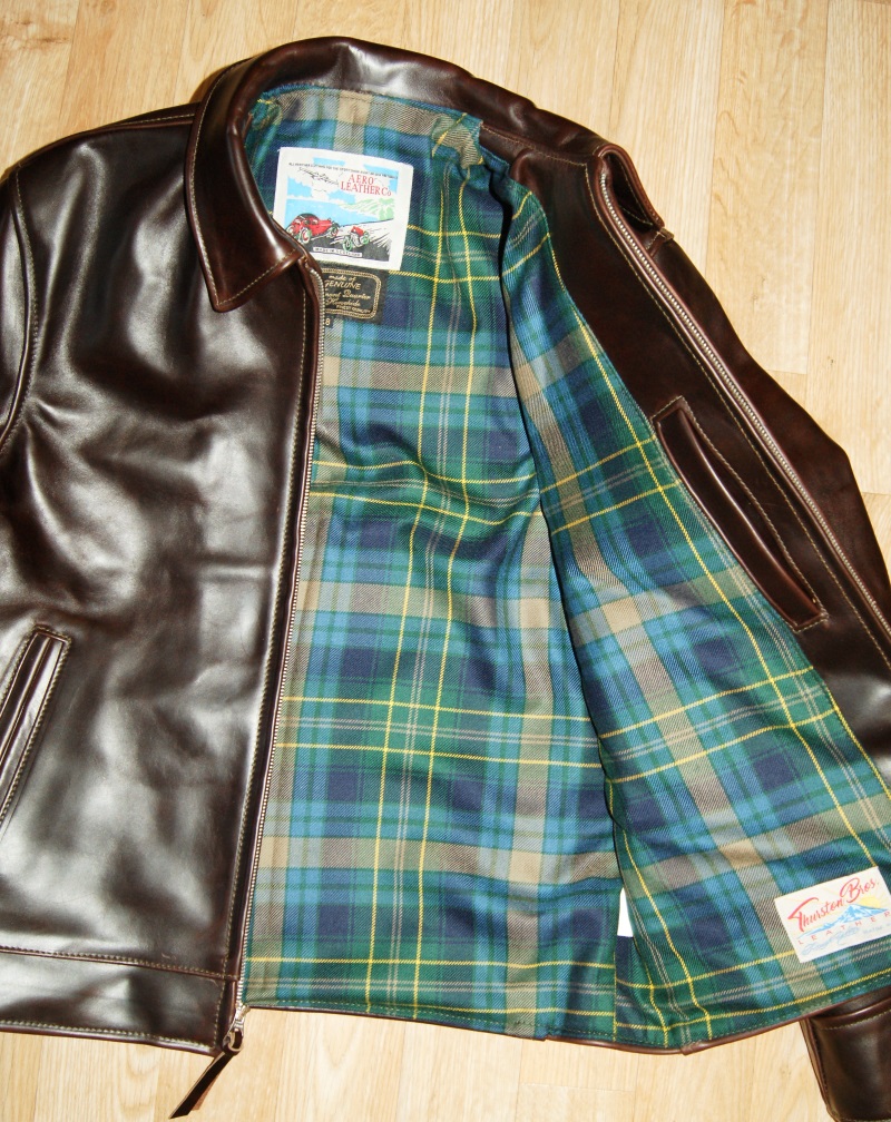 Aero Highwayman Brown FQHH 38 J7G Eildon tartan lining.jpg