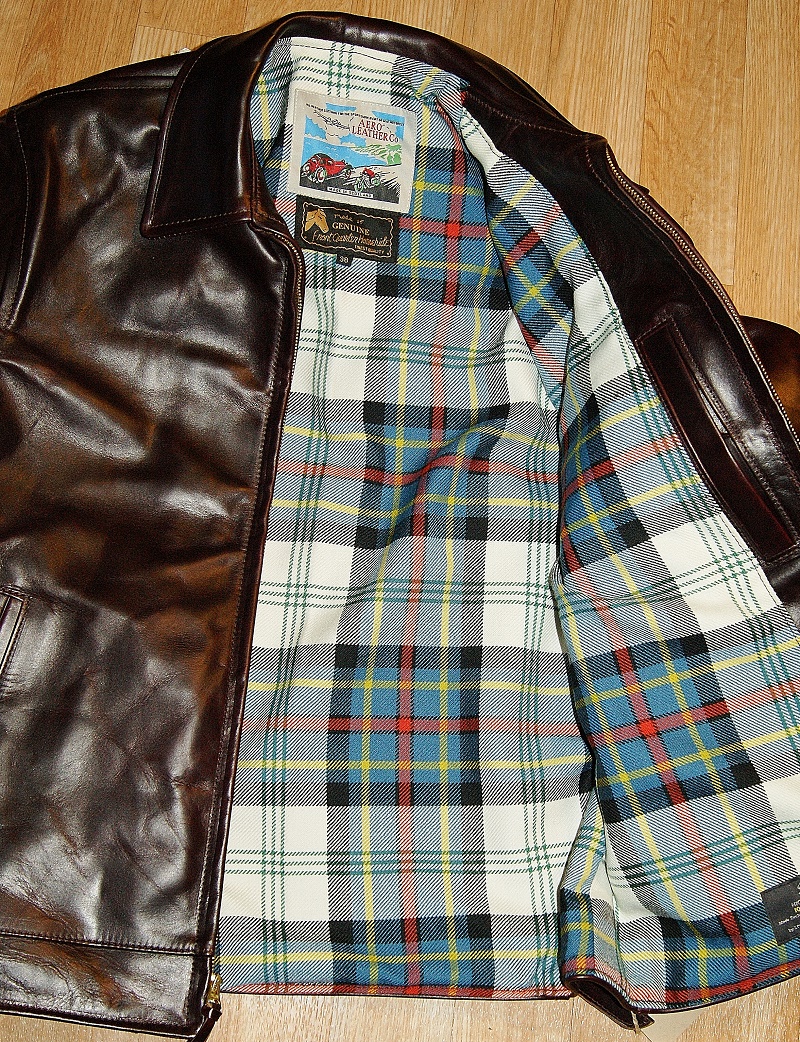 Aero Highwayman Cordovan CXL FQHH Gillies Dress Ancient tartan lining 2.1.jpg