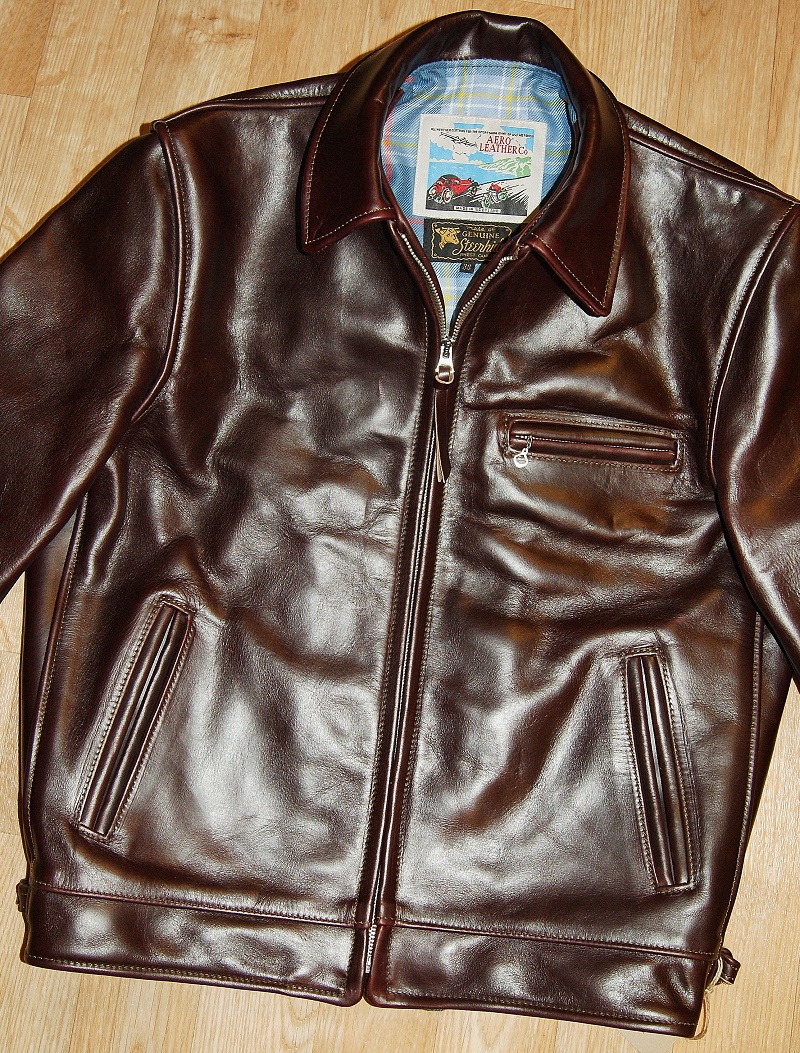 Aero Highwayman Cordovan CXL Steerhide front.jpg