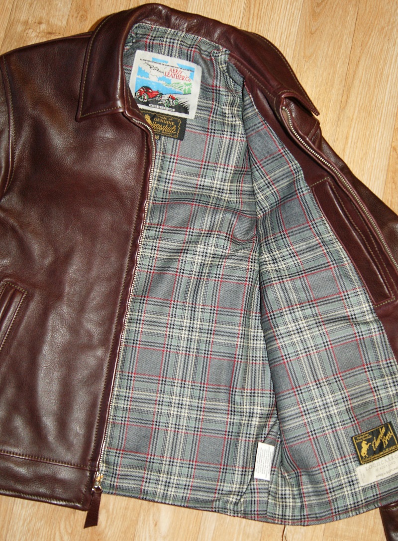 Aero Highwayman Cordovan Vicenza Horsehide LI6 Plockton Check Tweed wool lining.jpg