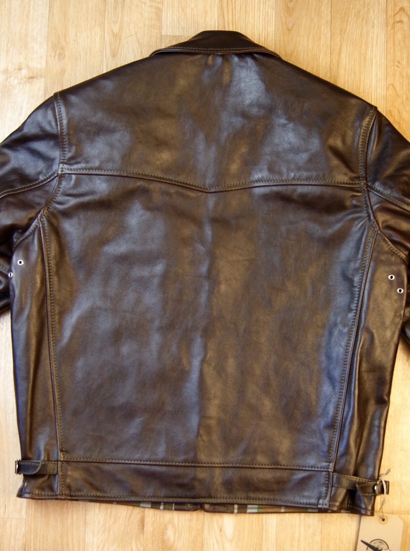 Aero Highwayman Dark Seal Vicenza Horsehide 88BG back.jpg