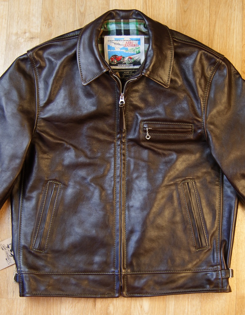 Aero Highwayman Dark Seal Vicenza Horsehide 88BG front.jpg