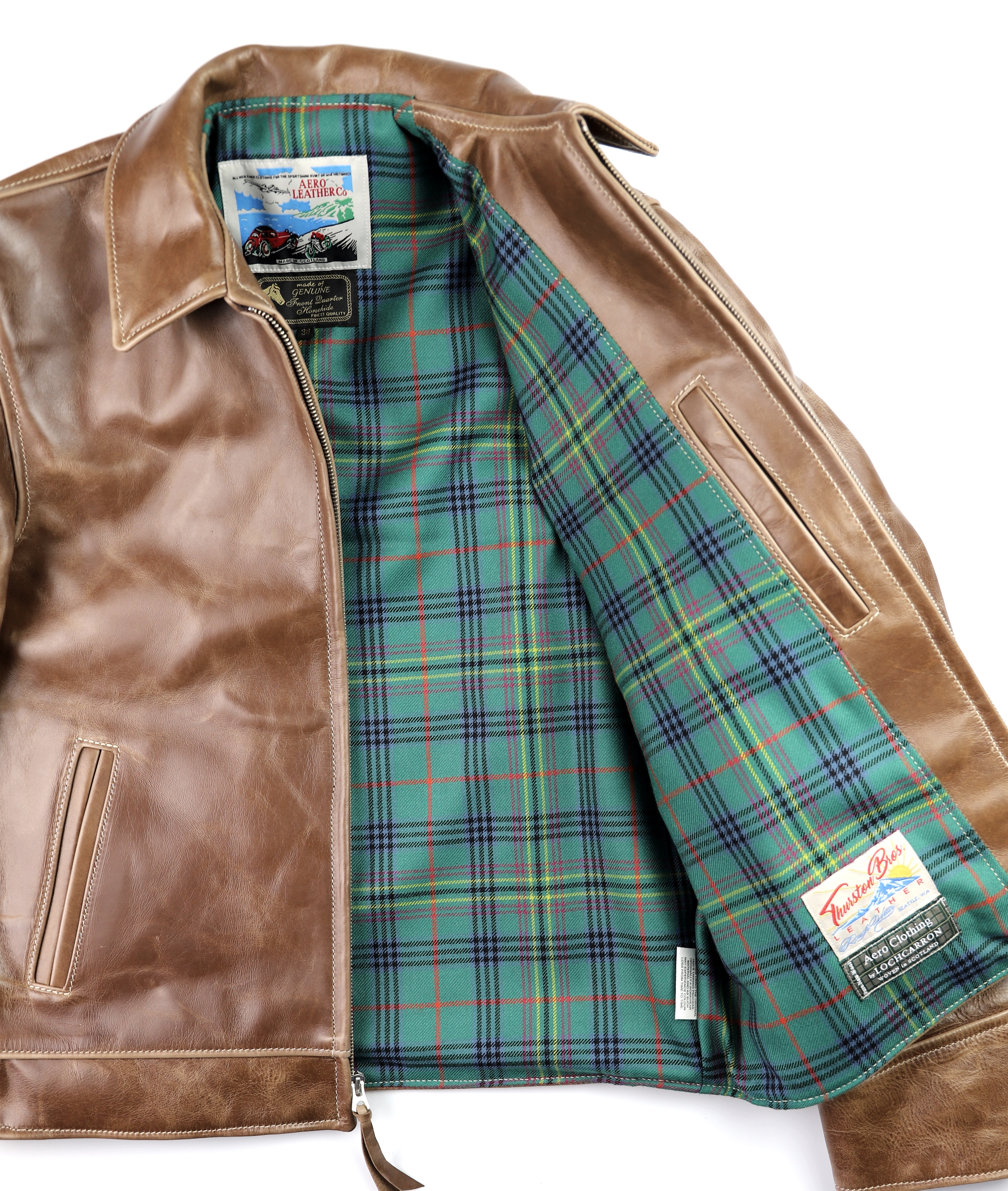 Aero Highwayman Natural CXL FQHH CK7 Kennedy Ancient tartan lining.jpg