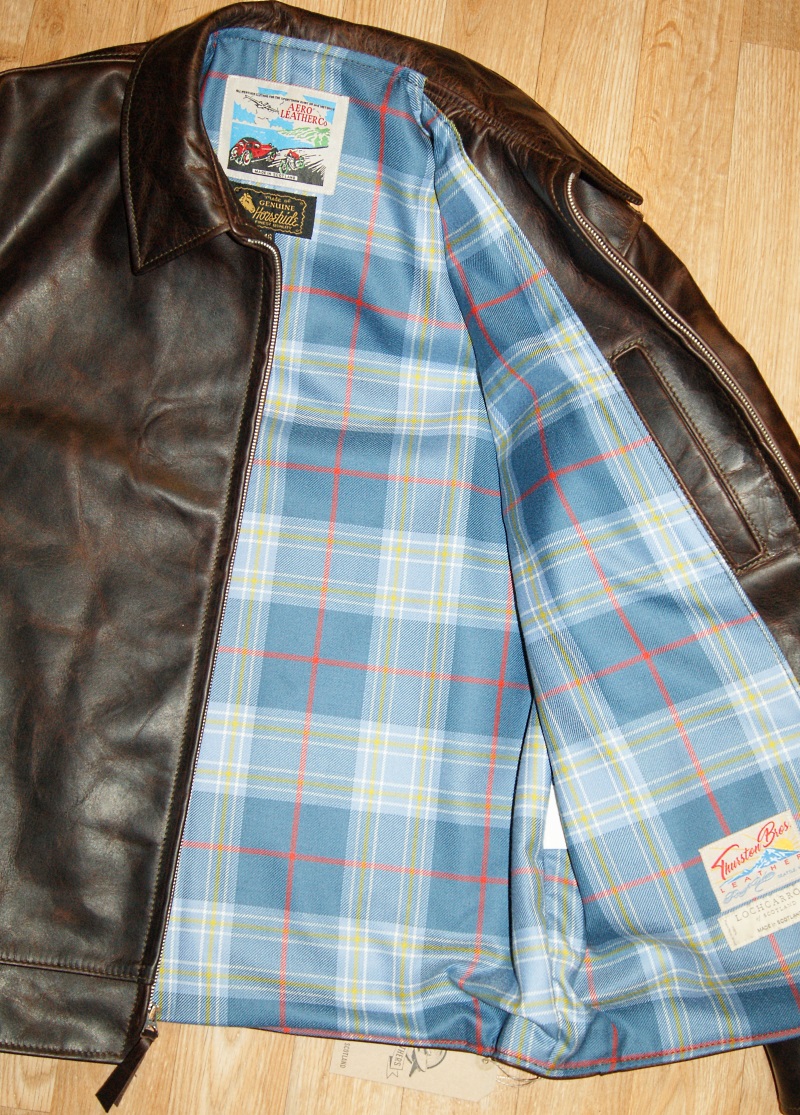 Aero Highwayman Seal Battered FQHH Z9 Musselburgh tartan wool lining.jpg