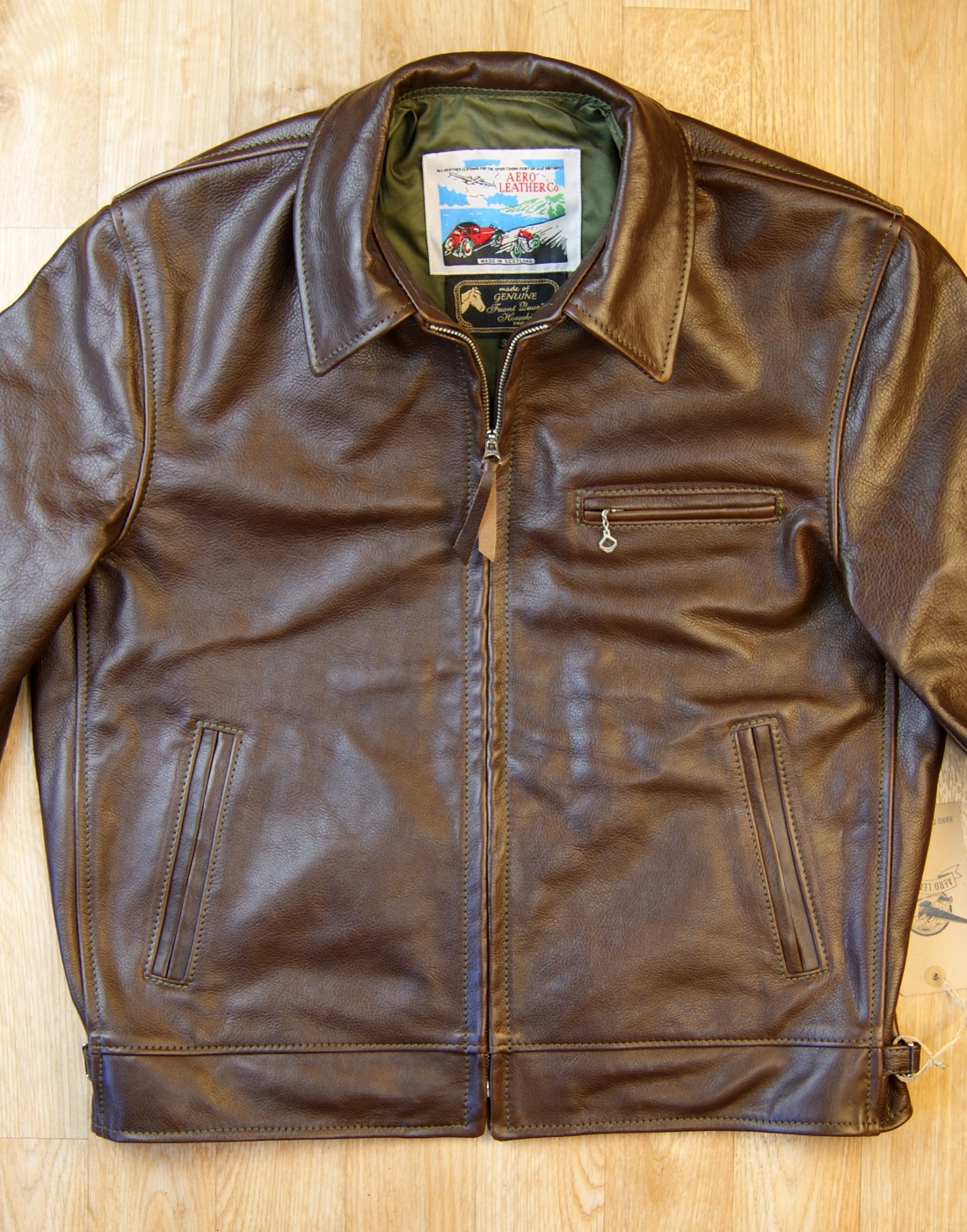 Aero Highwayman Seal Vicenza Horsehide BD77 front.jpg