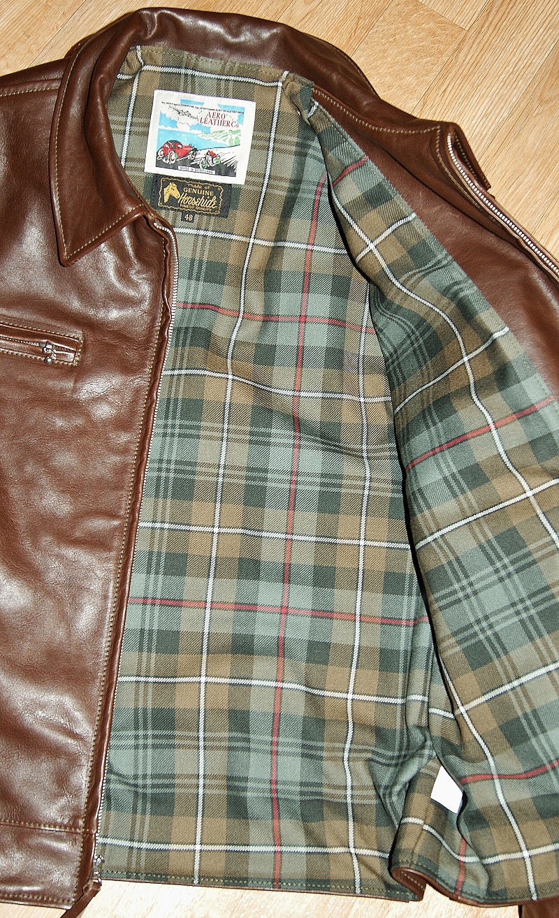 Aero Highwayman Seal Vicenza Horsehide MacKenzie Weathered tartan lining.jpg