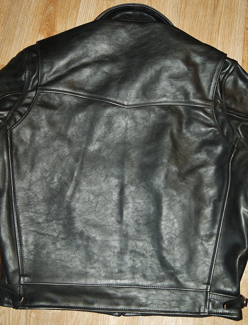 Aero Highwayman Tumbled Black CXL FQHH back.jpg