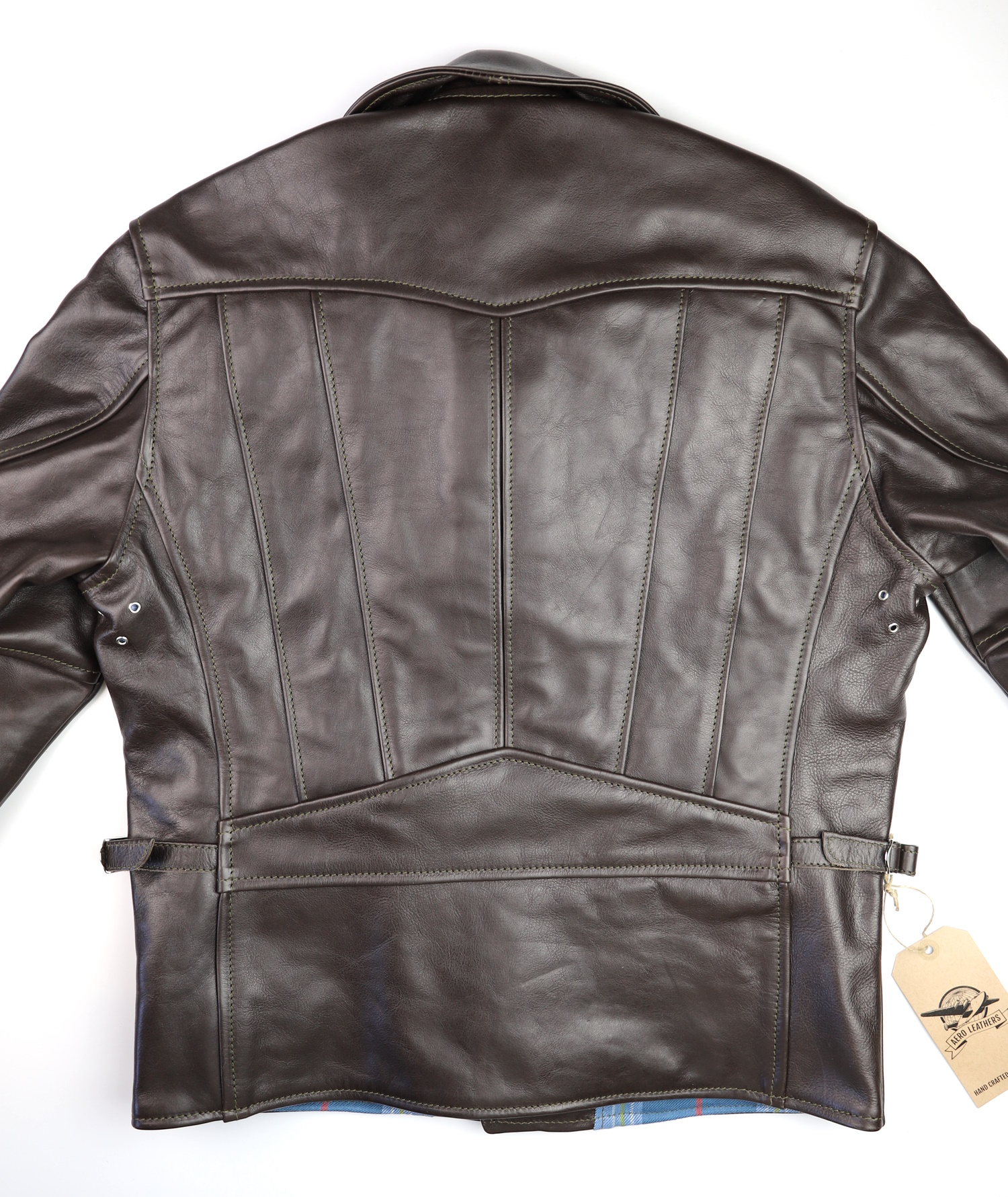 Aero Hooch Hauler Dark Seal Vicenza Horsehide 6HD back.jpg