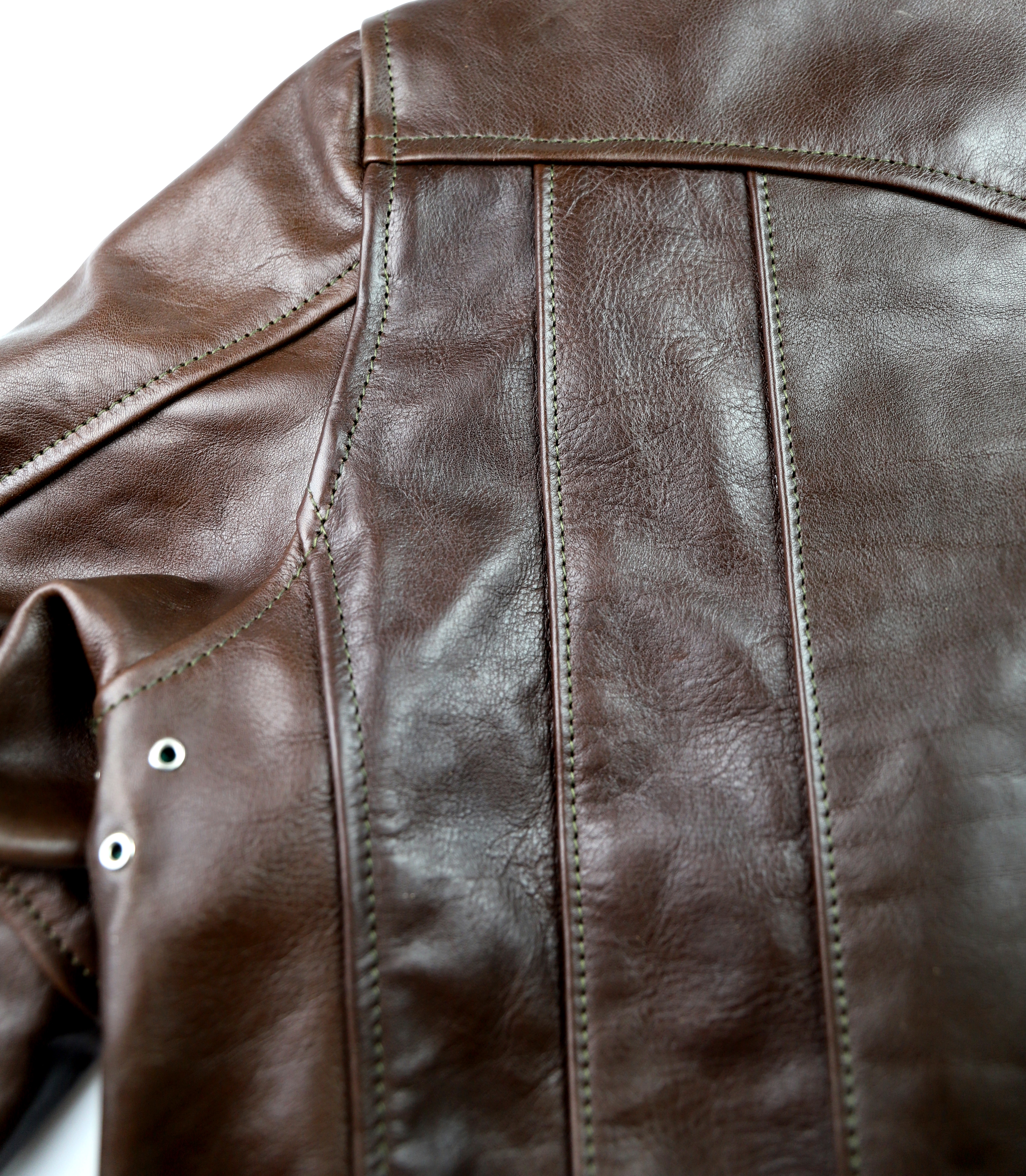 Aero Hooch Hauler Seal Vicenza Horsehide 3GS back seams 2.jpg