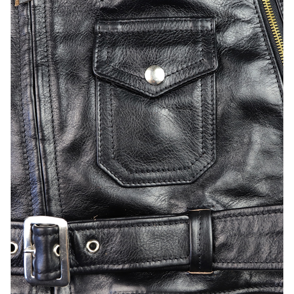 Aero Indian Ranger Black Vicenza Horsehide GA2 coin pocket.jpg