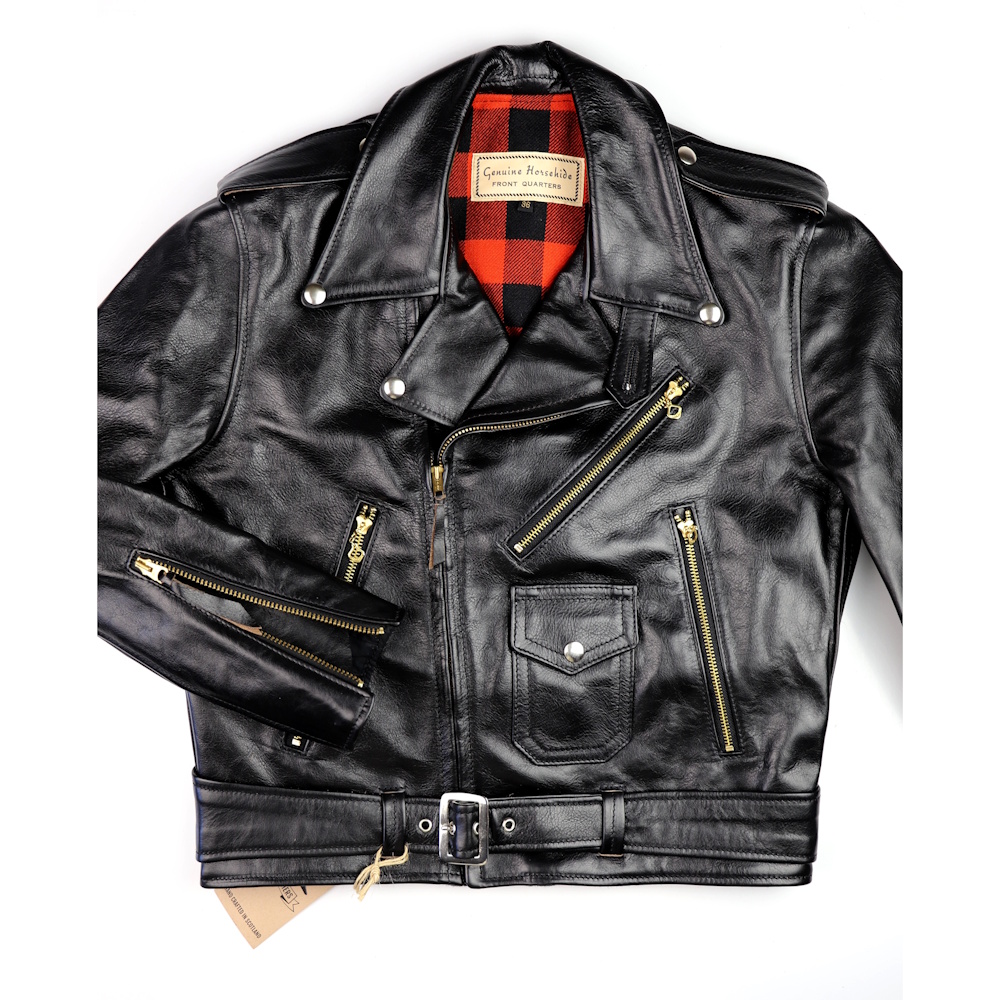 Aero Indian Ranger Black Vicenza Horsehide GA2 front.jpg