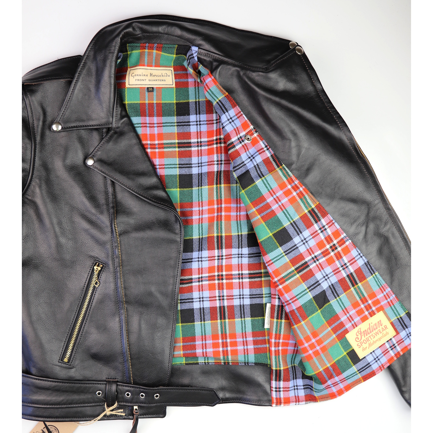Aero Indian Ranger Blackened Brown Vicenza HB1 Kidd Ancient heavyweight tartan lining IG square.jpg