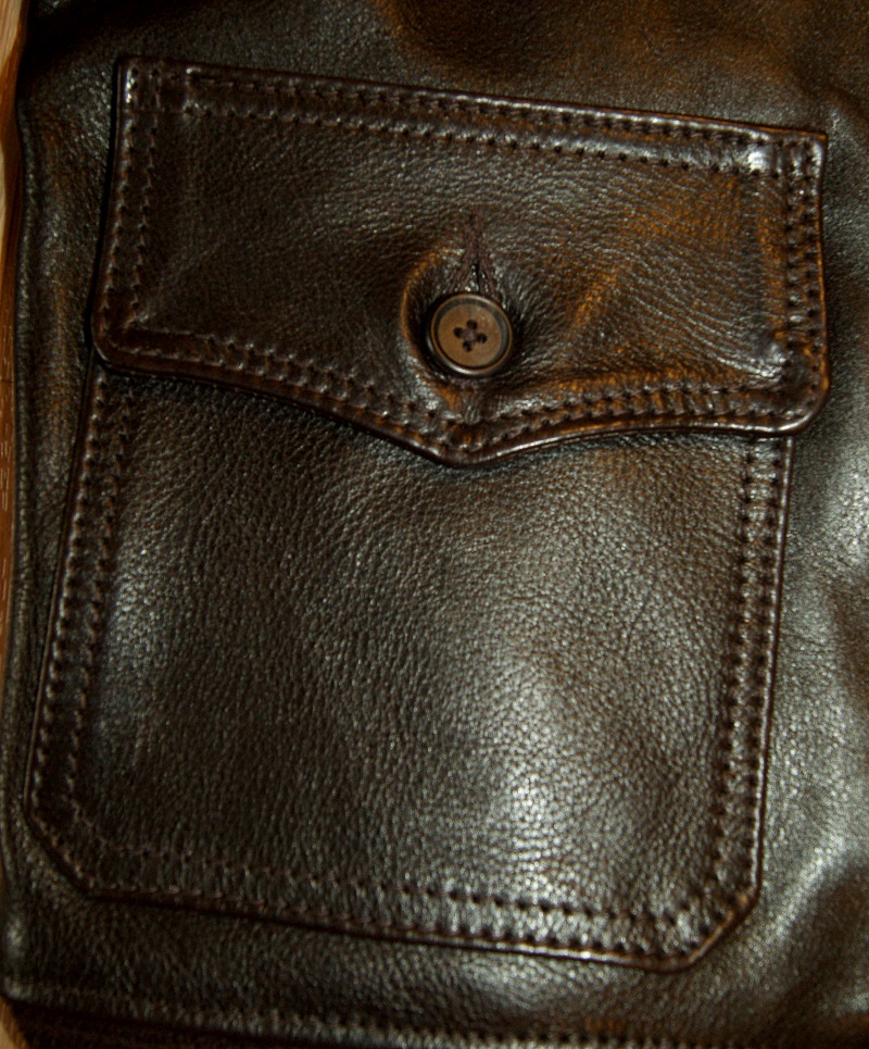 Aero M422a Dark Seal Vicenza Horsehide sz 42 patch pocket.jpg