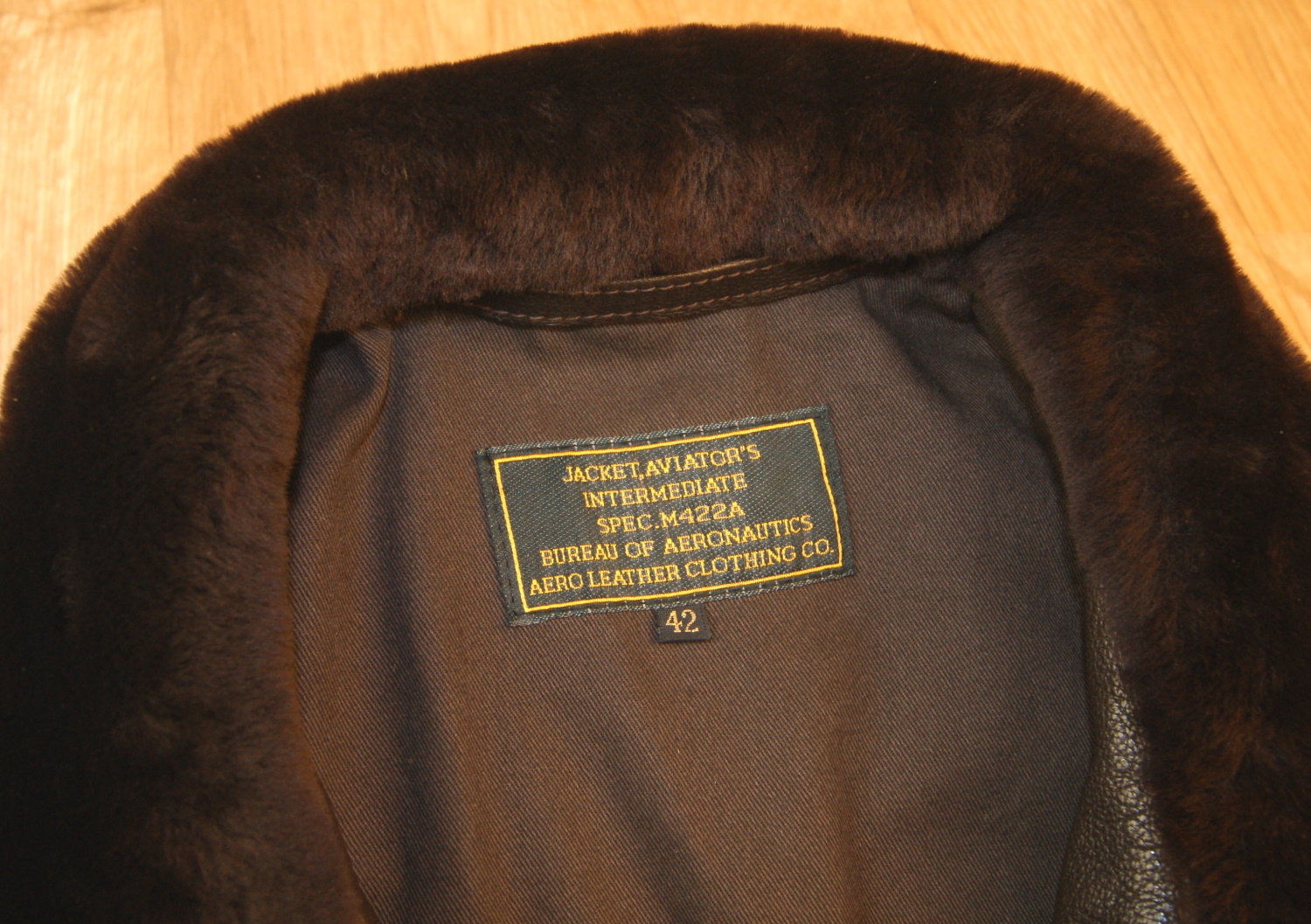 Aero M422a Seal Goatskin 6XK tag.jpg