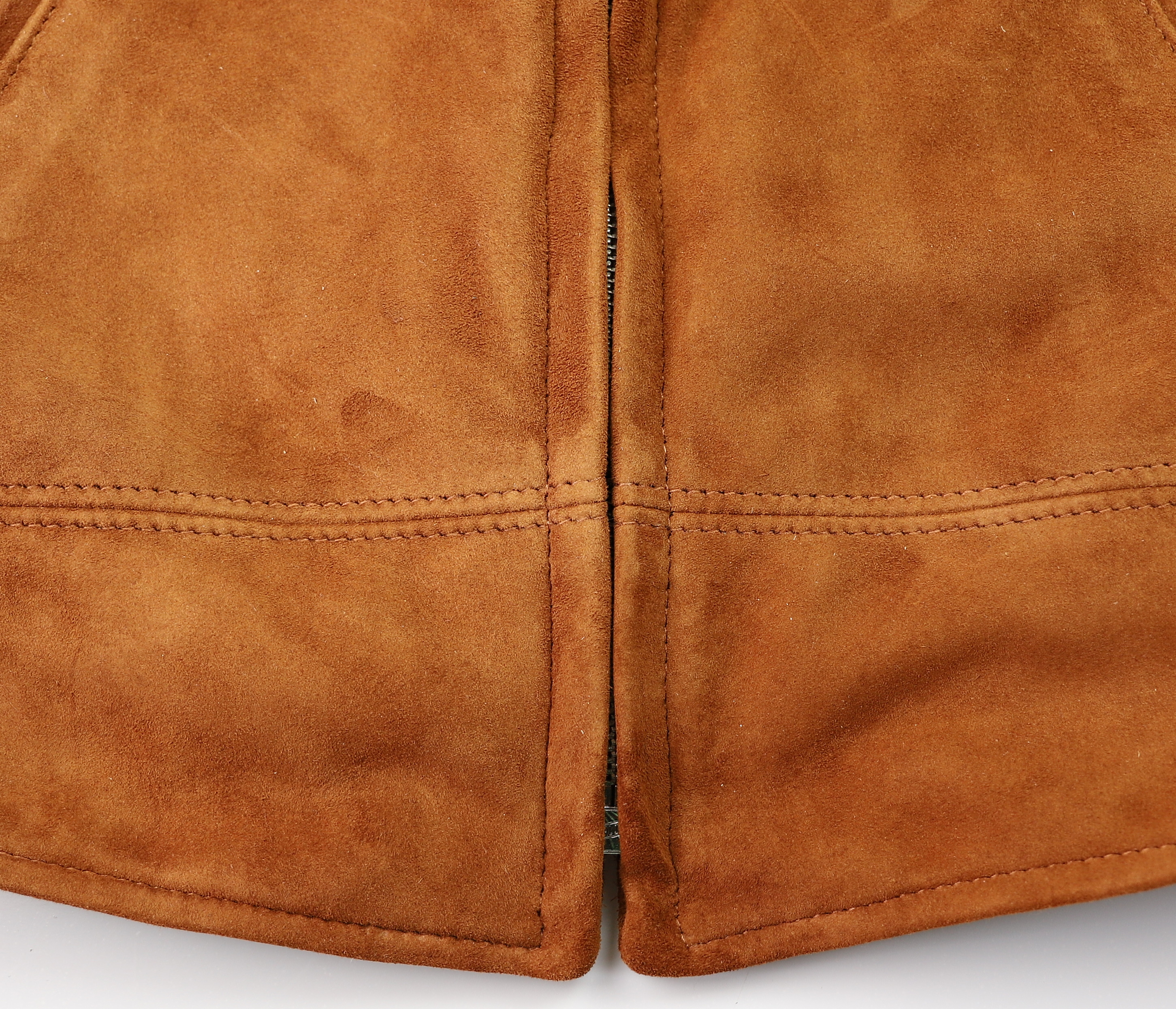 Aero Majestic Rust Suede Goatskin bottom hem.jpg