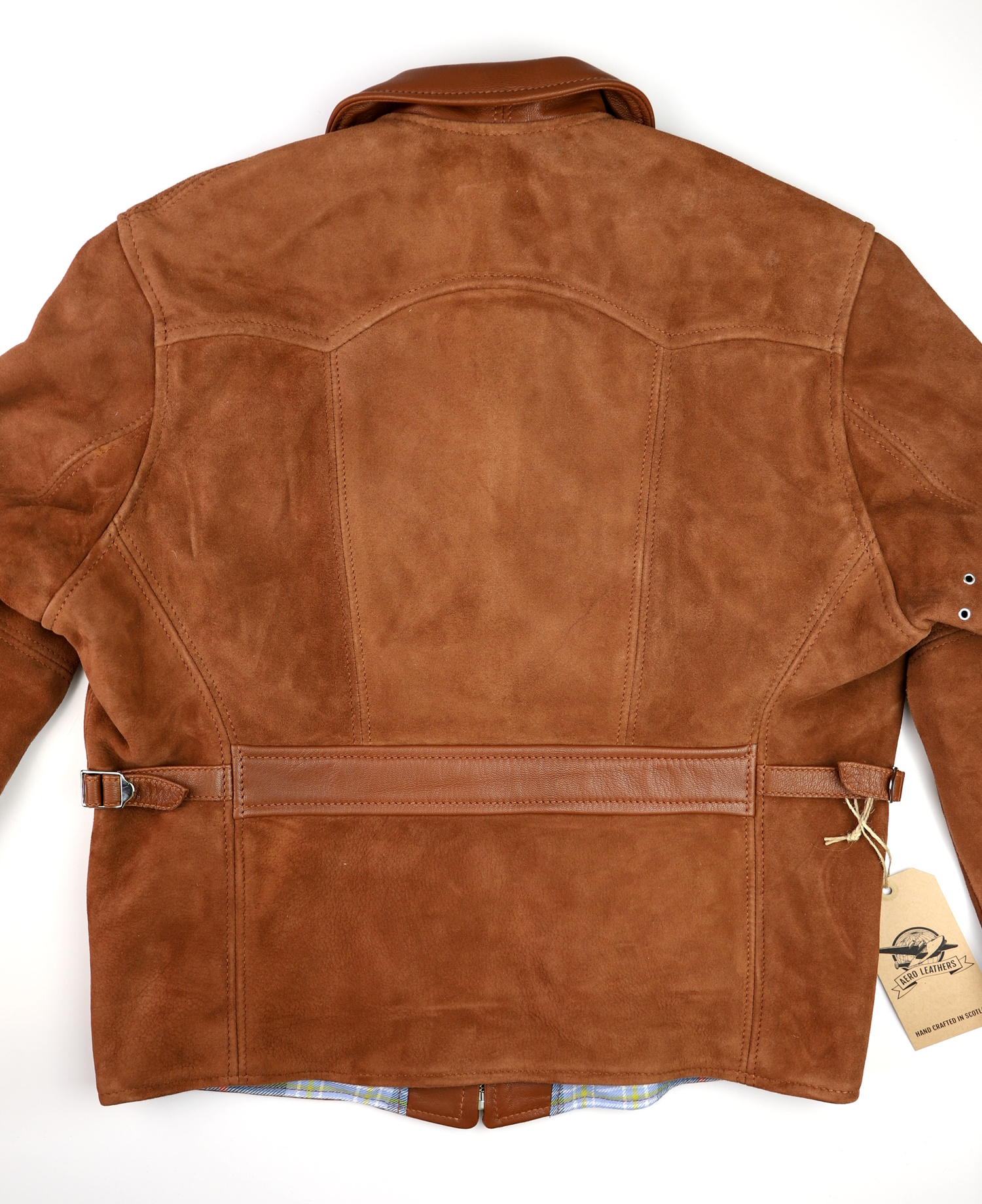 Aero Majestic Rust Suede Goatskin PD5 back.jpg