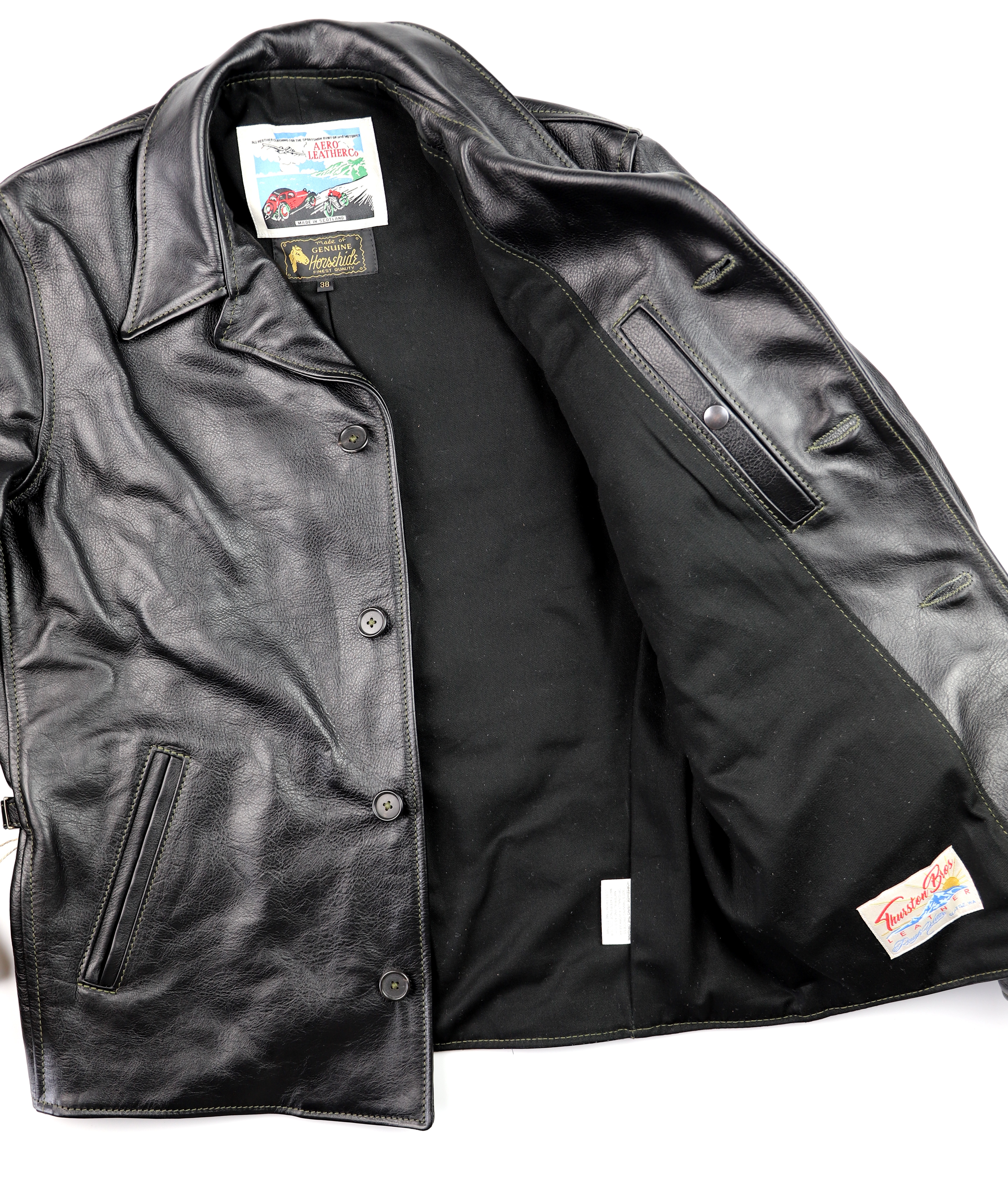 Aero Maxwell Black Vicenza Horsehide BY2 black cotton drill.jpg