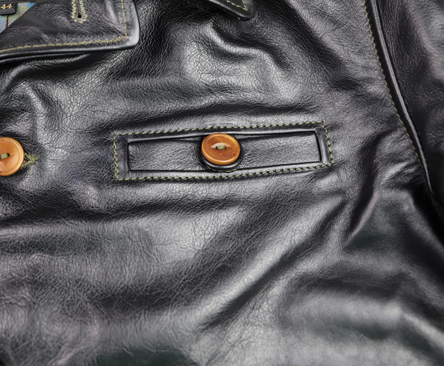 Aero Maxwell Blackened Brown Vicenza RA4 chest pocket.jpg