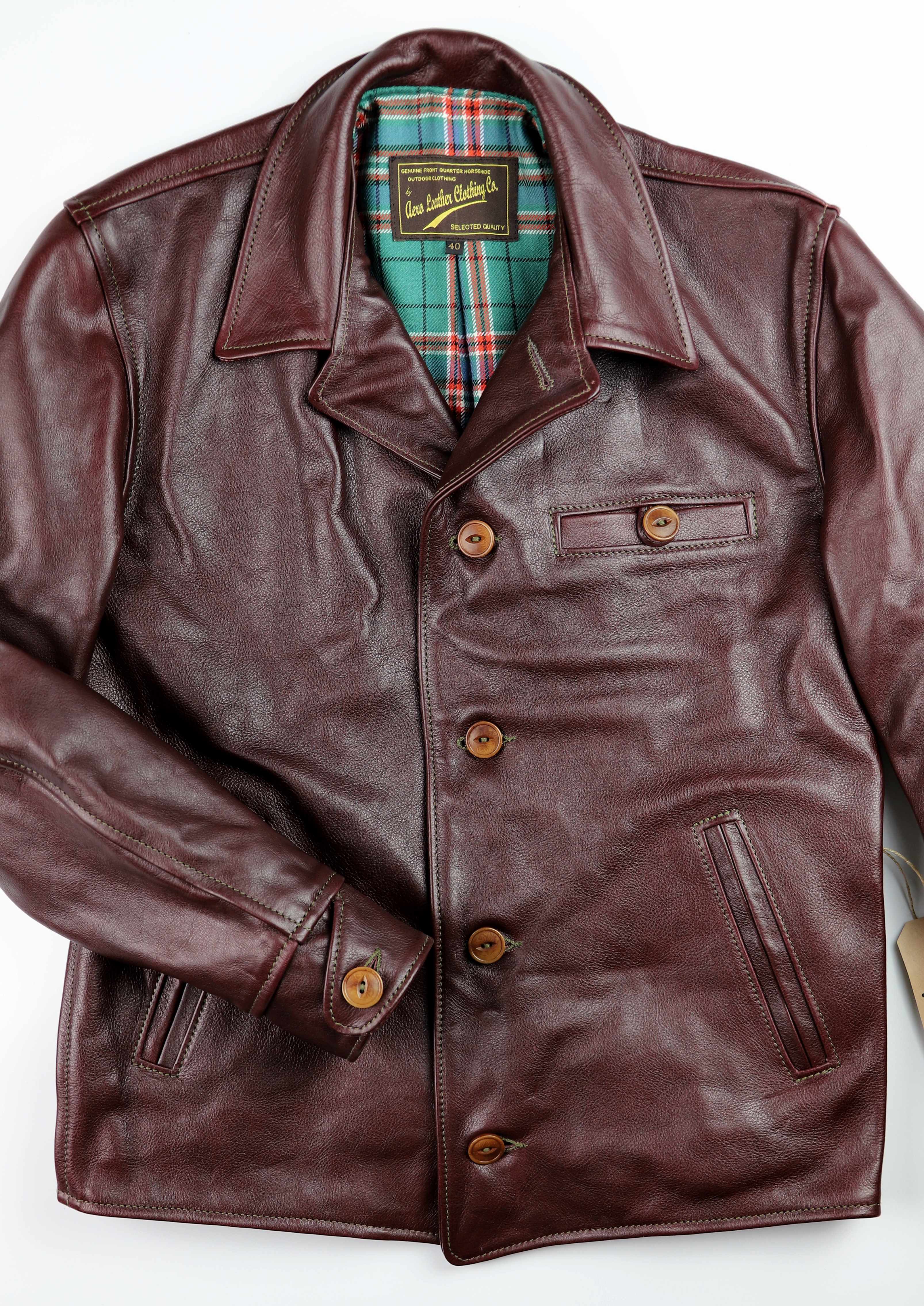 Aero Maxwell Cordovan Vicenza Horsehide front.jpg