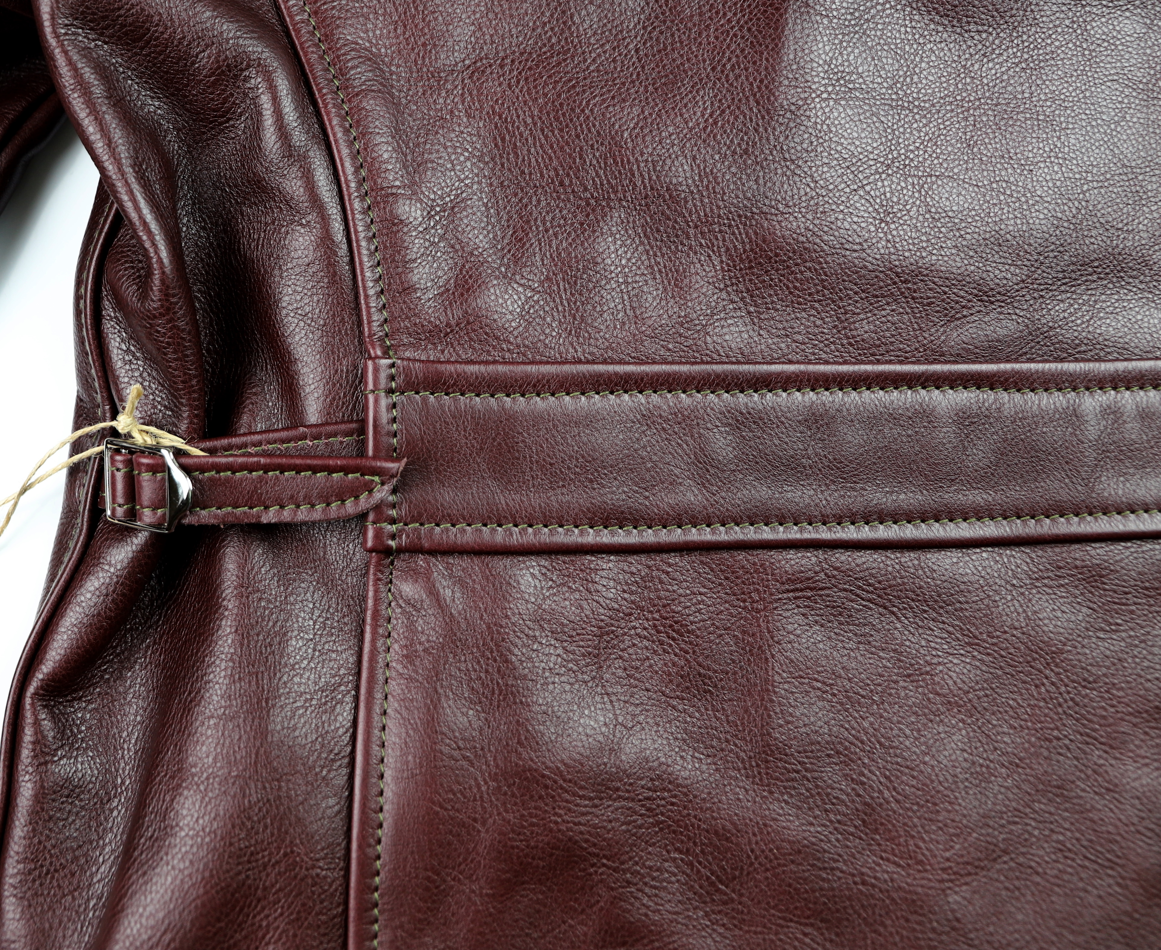 Aero Maxwell Cordovan Vicenza Horsehide side cinch.jpg