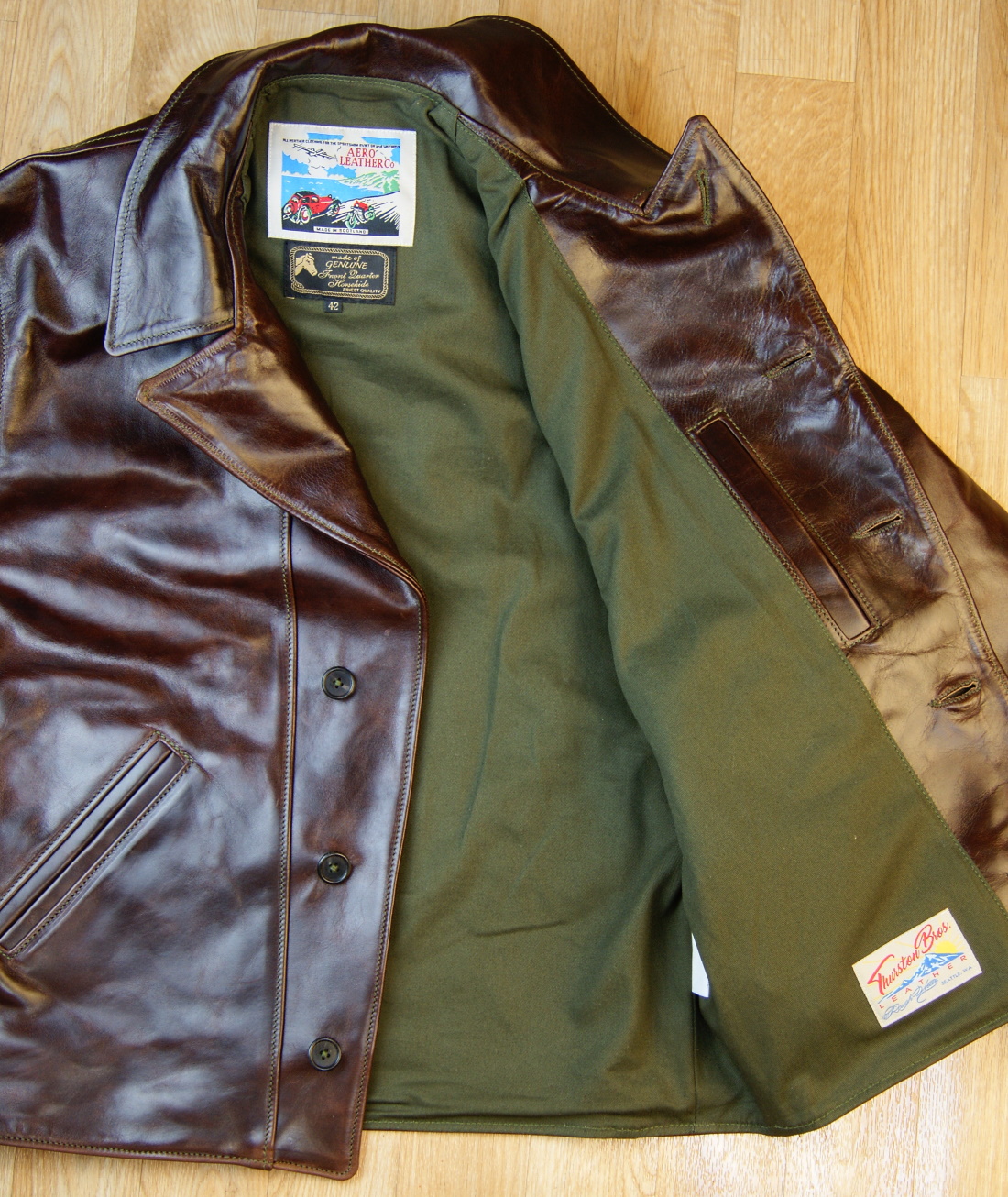 Aero Moonshiner Brown CXL FQHH olive cotton drill lining.jpg