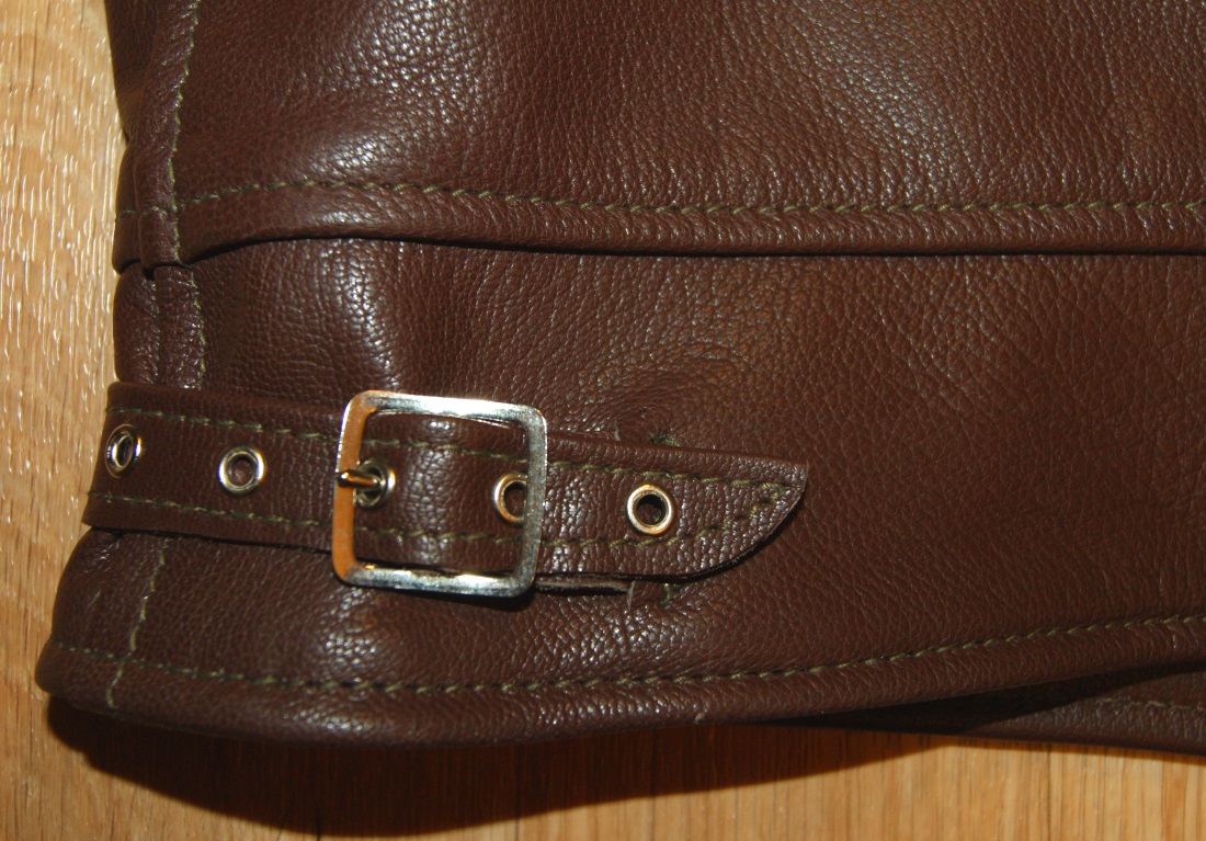 Aero Original 59'er Highwayman Russet Goatskin side strap.jpg