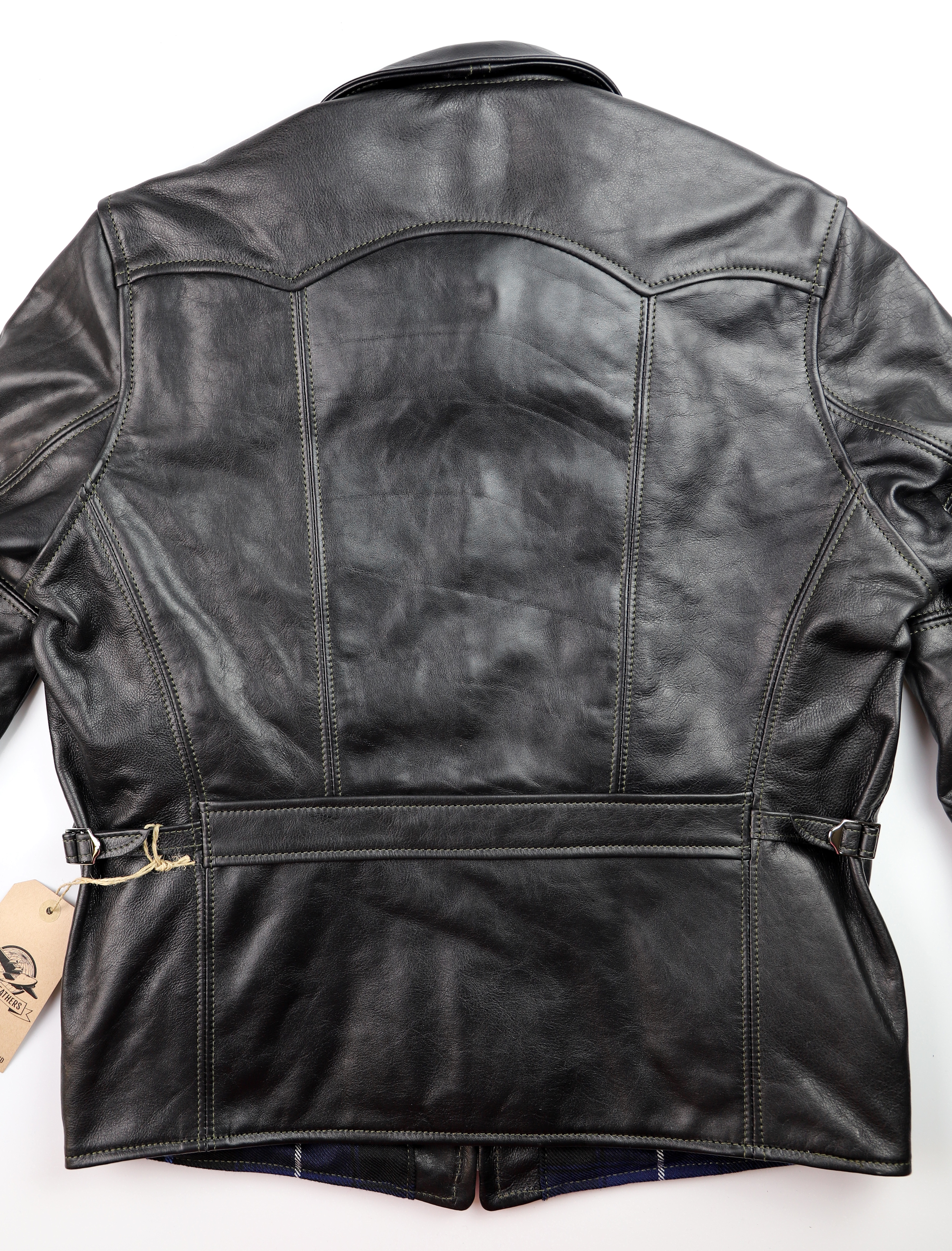 Aero Original Hercules Black Vicenza Horsehide BWL6 back.jpg