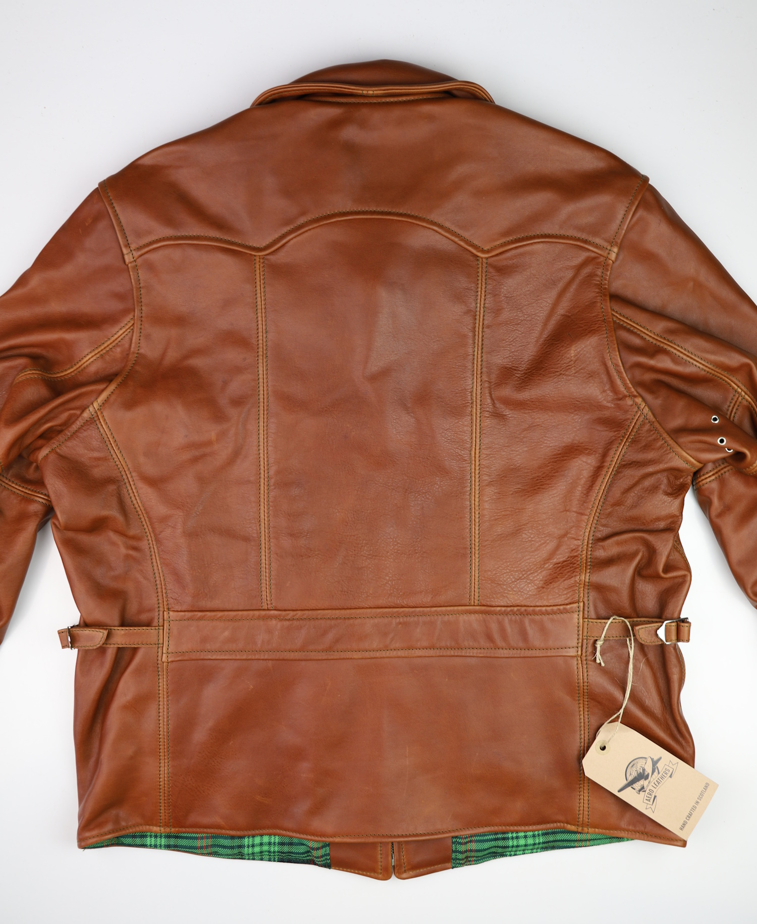 Aero Original Hercules Cognac Pinnacle Horsehide back.jpg