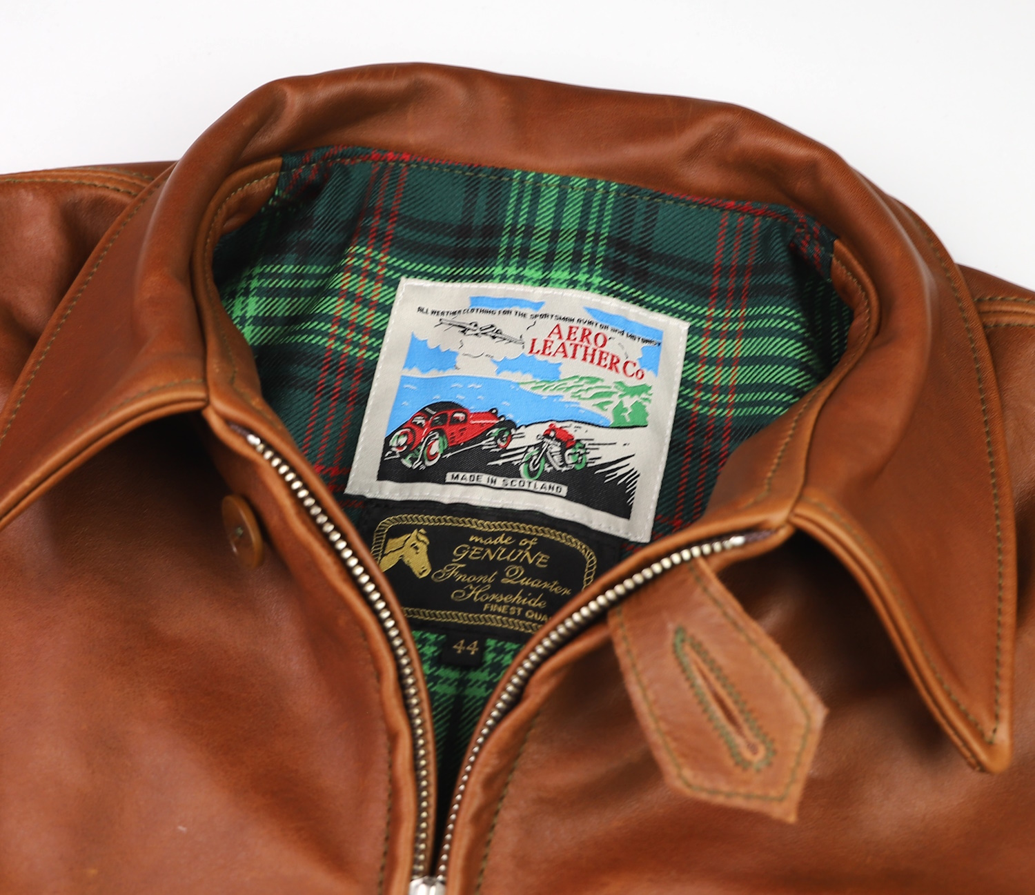 Aero Original Hercules Cognac Pinnacle Horsehide tag.jpg